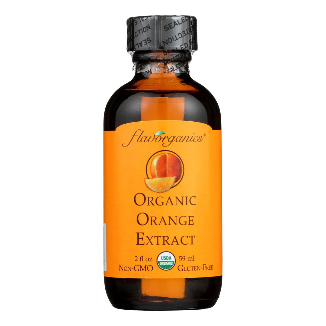 Flavorganics Organic Orange Extract - 2 Oz - Maras Green